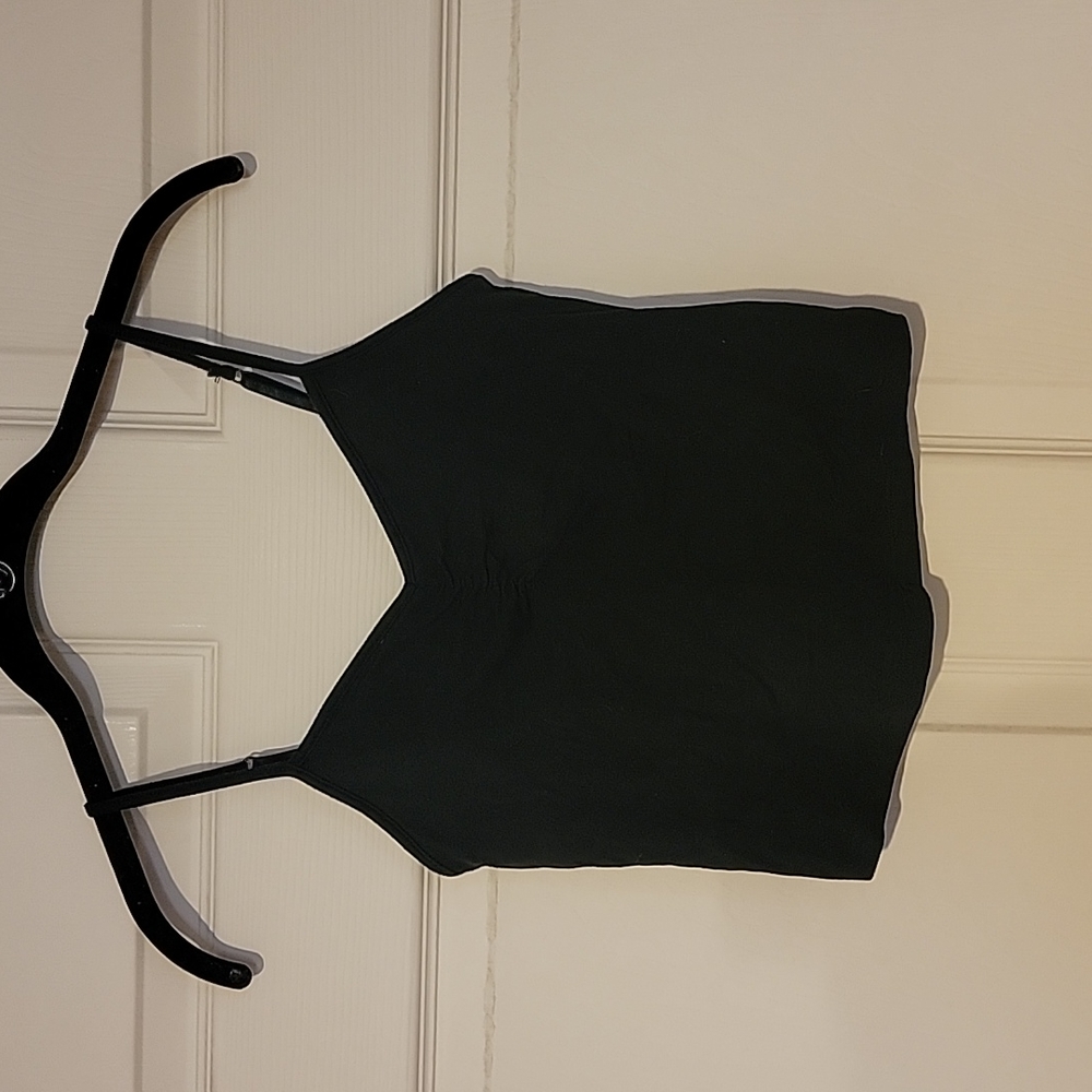 Little black crop top